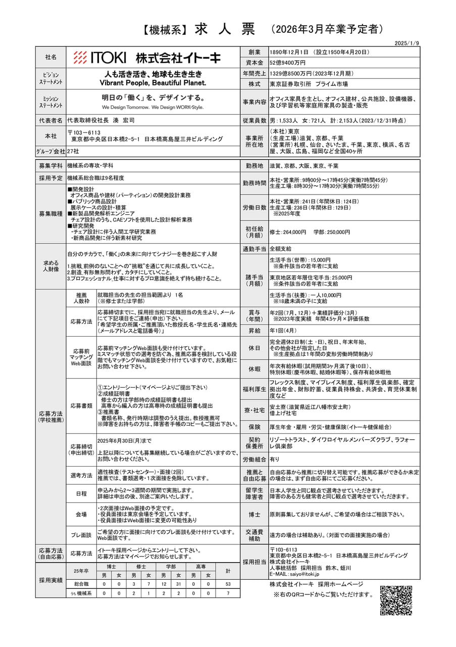 株式会社イトーキ