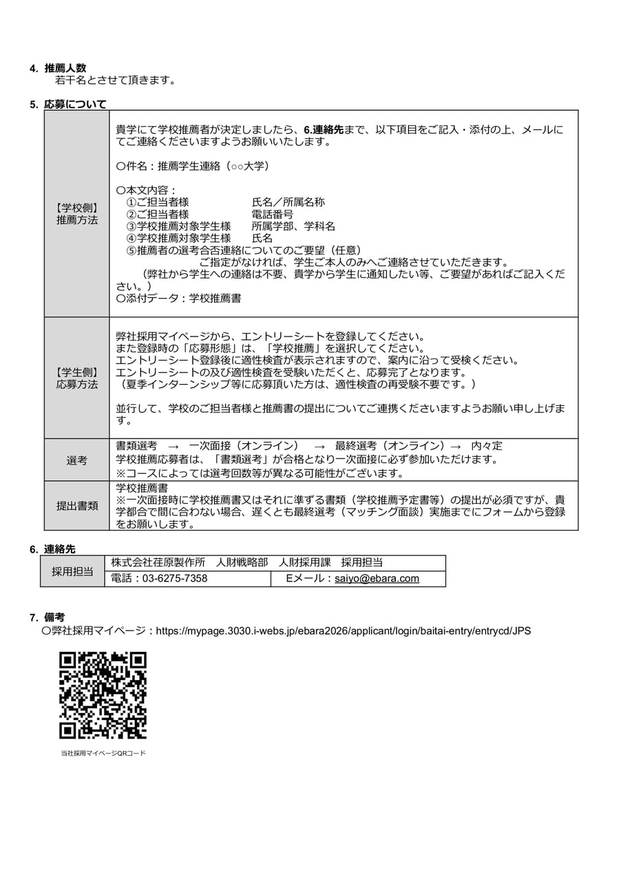 株式会社荏原製作所