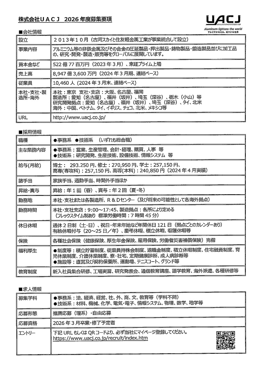株式会社UACJ