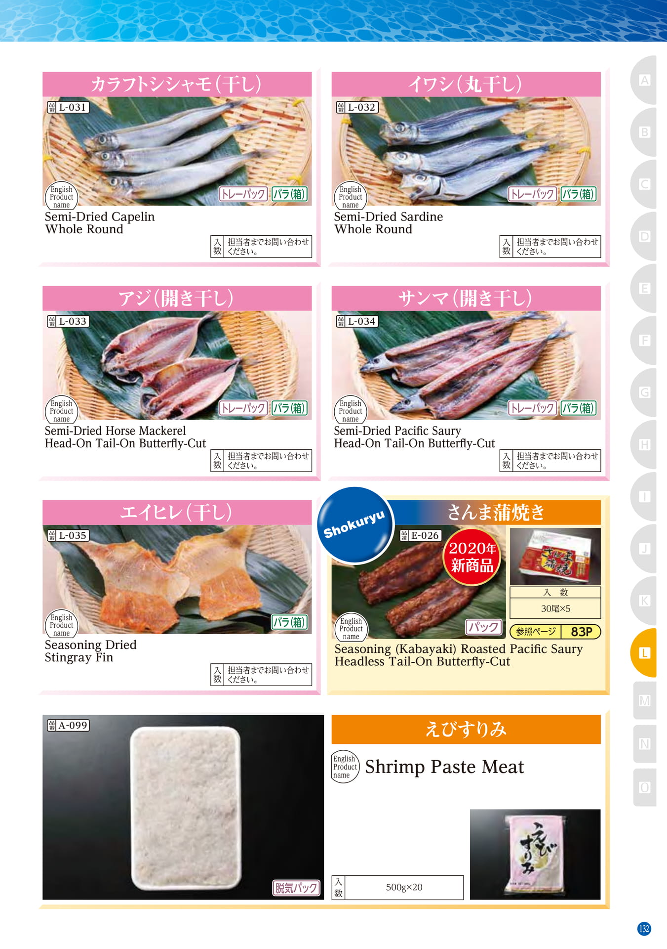 Salty Dried Fishes, ETC