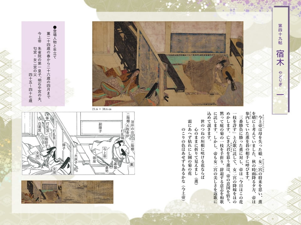 第四十九帖 宿木 やどりぎ 一