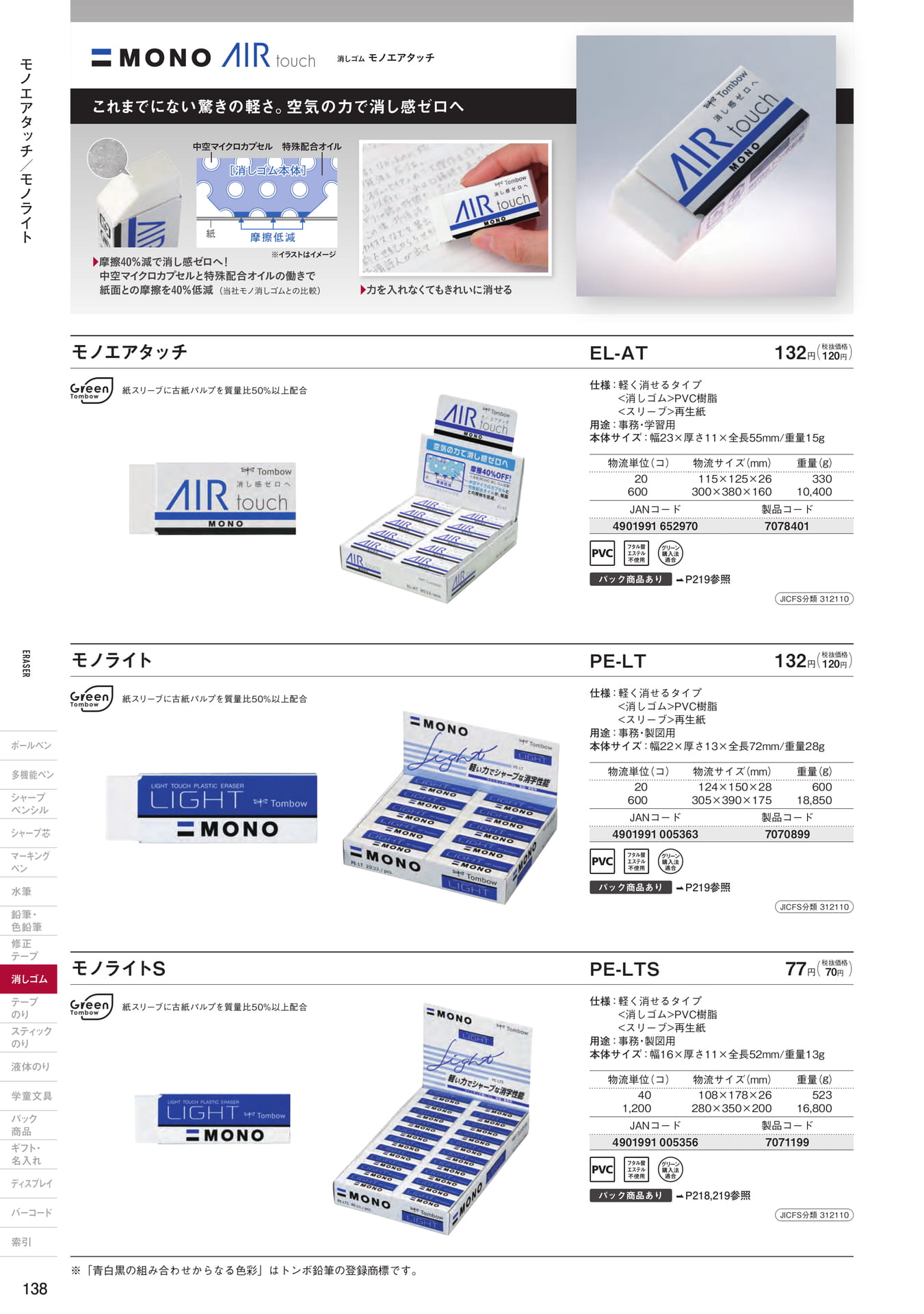 P138_プラスチック消しゴム