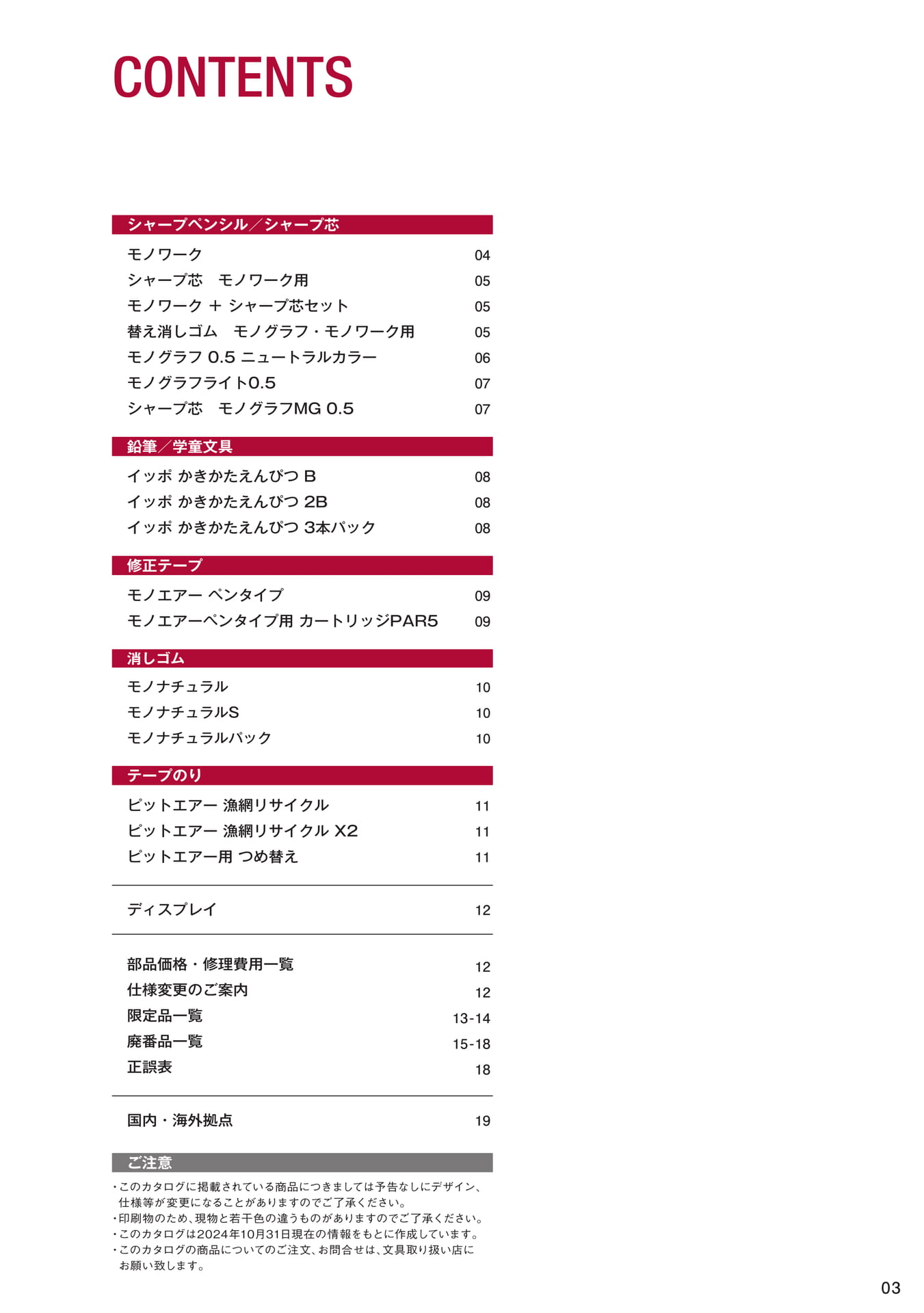 増刊号_P03_目次