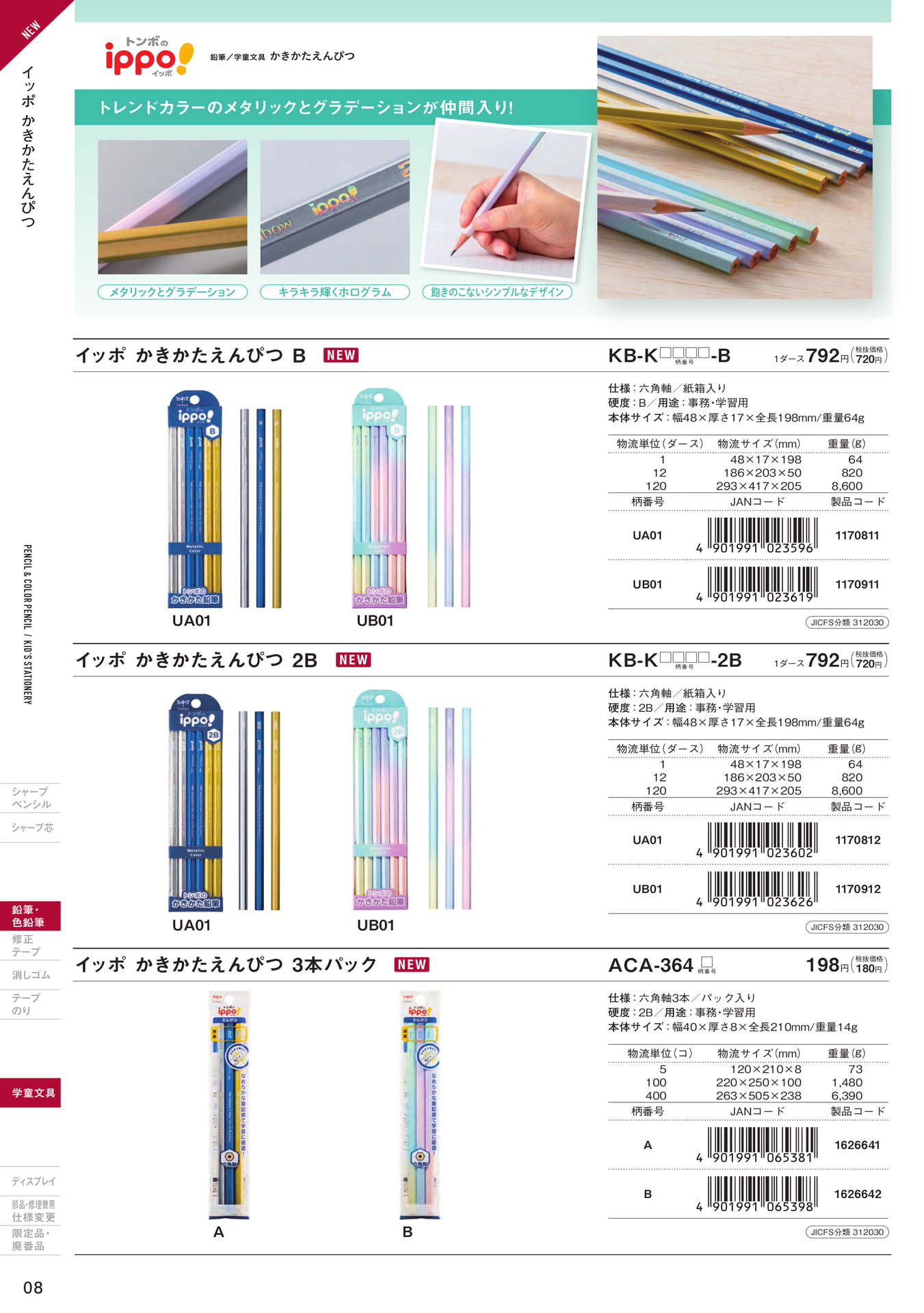 増刊号_P08_イッポ　かきかたえんぴつ