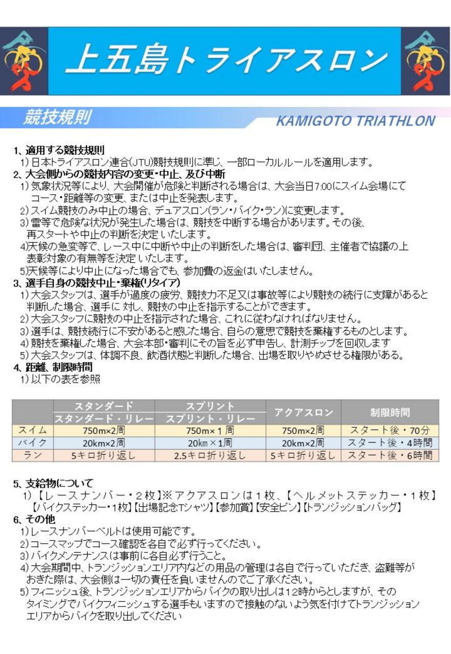 競技規則(4ページ目)