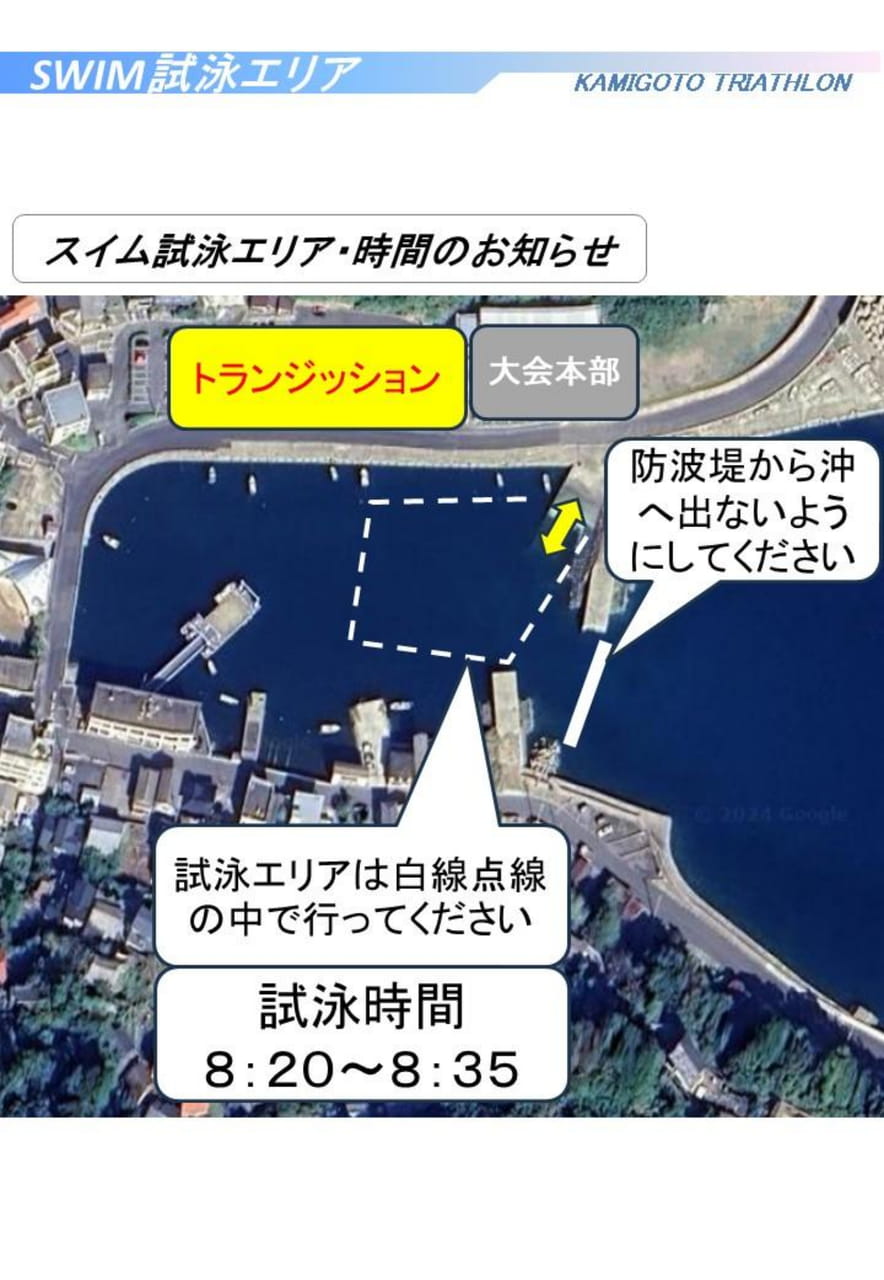 スイム試泳エリア(14ページ目)