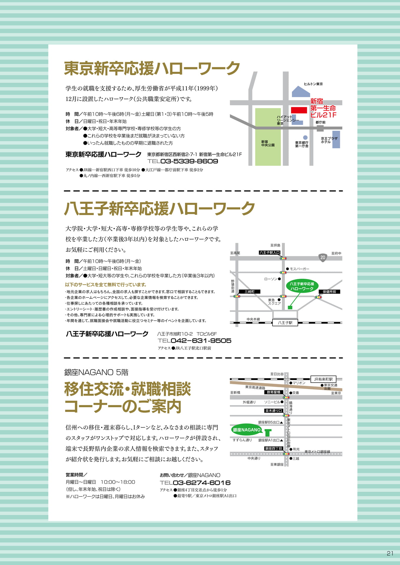 ハローワーク活用のご案内