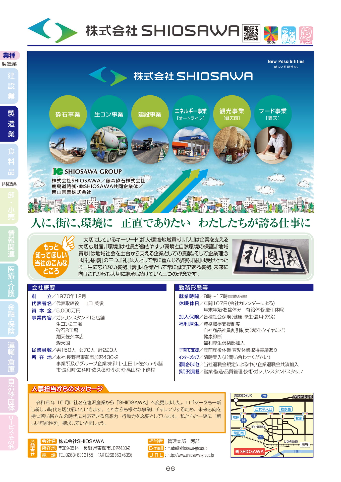 株式会社SHIOSAWA