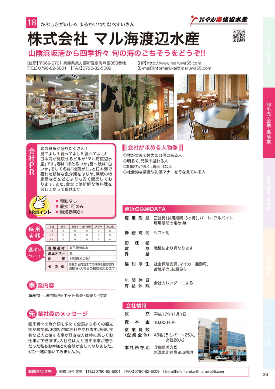 株式会社 マル海渡辺水産